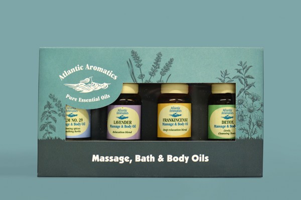 Massage Bath & Body Oil Set